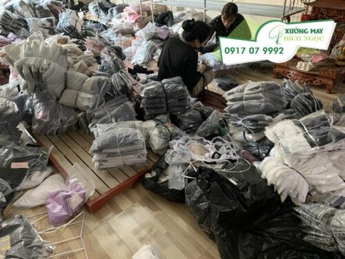Xưởng may quần áo Quảng Châu có chi phí rẻ